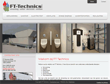 Tablet Screenshot of ft-technics.be